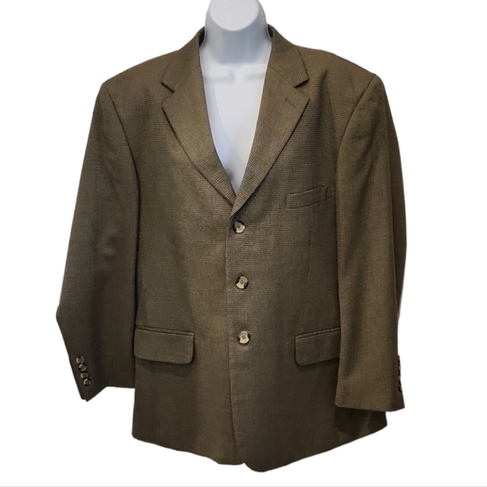 𝅺GEORGE Sport Coat Suit Jacket